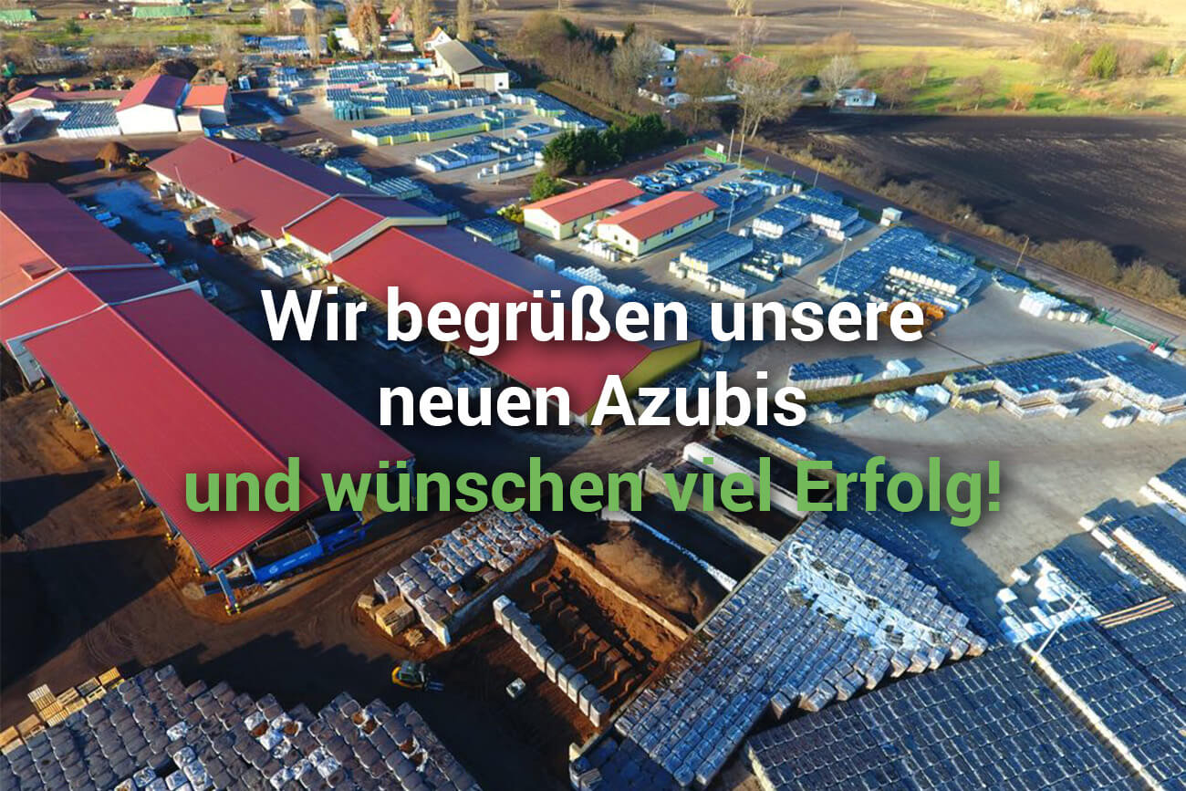 Wir begrüßen unsere neuen Azubis